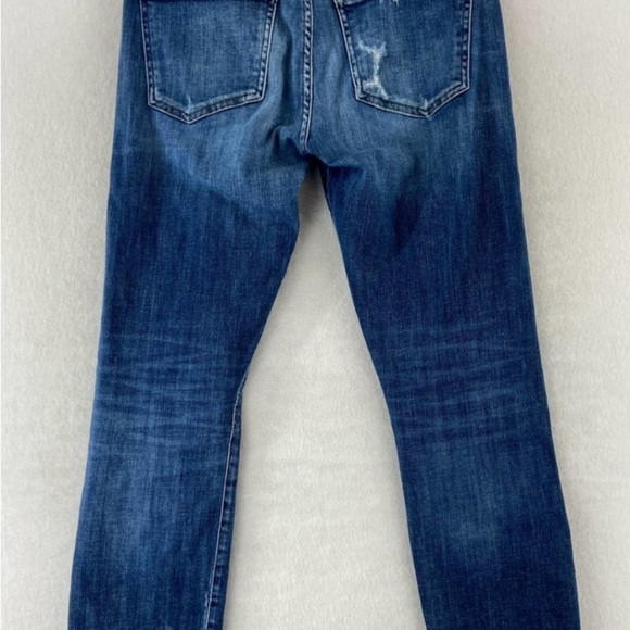 Agolde Luxury boho preppy core chic grunge oversized Jeans Size 25 Distressed - Picture 13 of 15